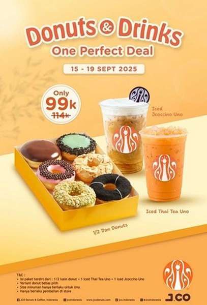 Promo J.CO 15-19 September 2025