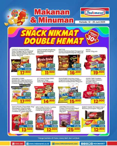 Promo Indomaret Super Hemat Periode 12-25 Juni 2025