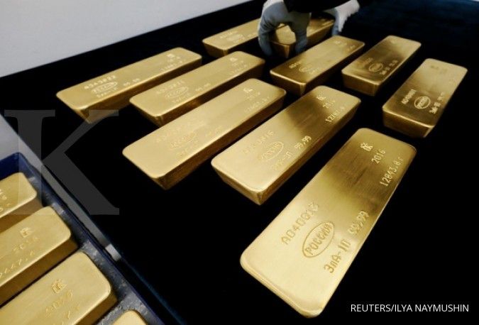 Penurunan harga emas terus berlanjut