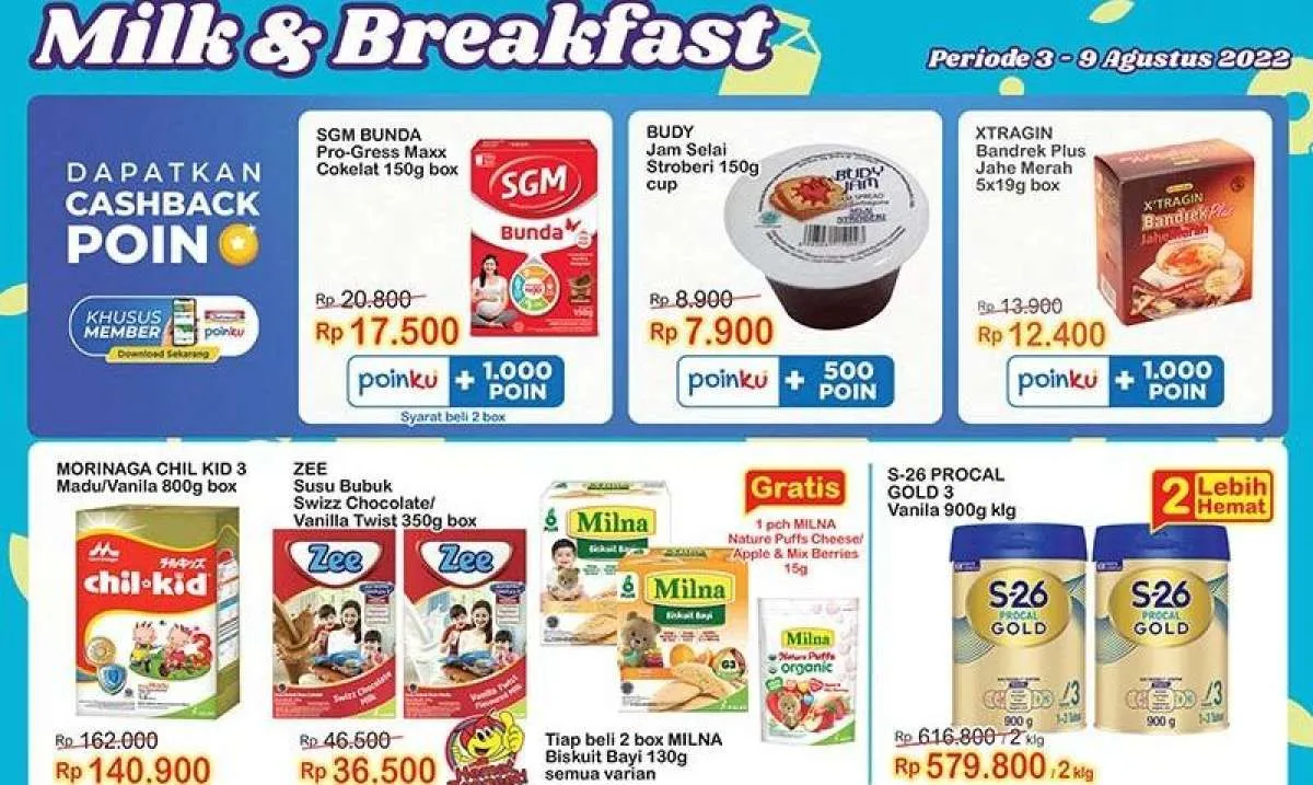 Promo Indomaret di 8 Agustus 2022, Harga Murah di Promo Super Hemat Mingguan