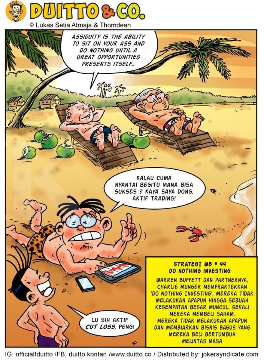Strategi WB ke-44: Do Nothing Investing