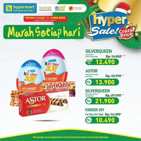 Promo JSM Hypermart Hyper Diskon Weekend Periode 1-4 Desember 2023