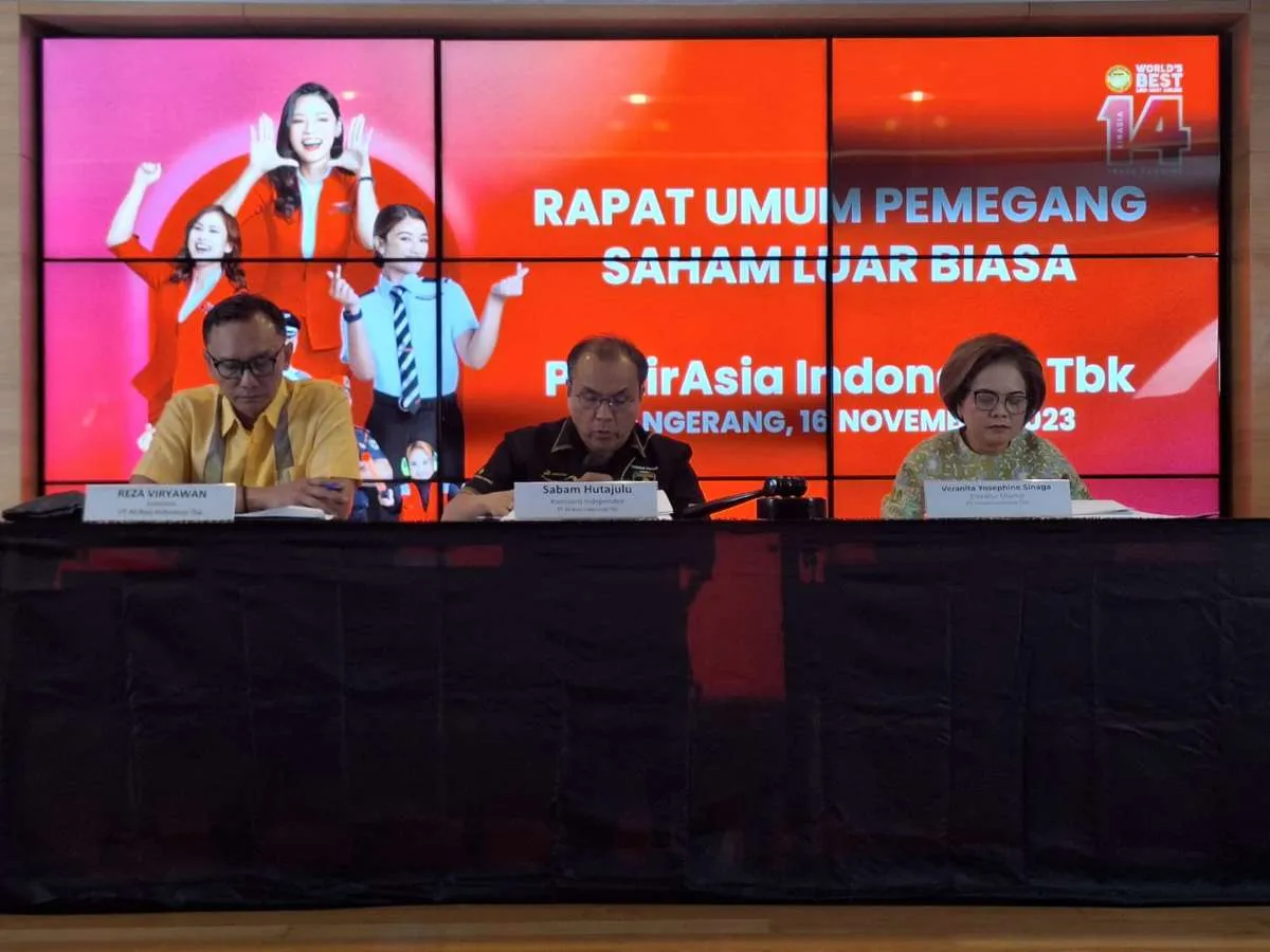 Pendapatan AirAsia Indonesia (CMPP) Terbang 97% pada Kuartal III 2023 