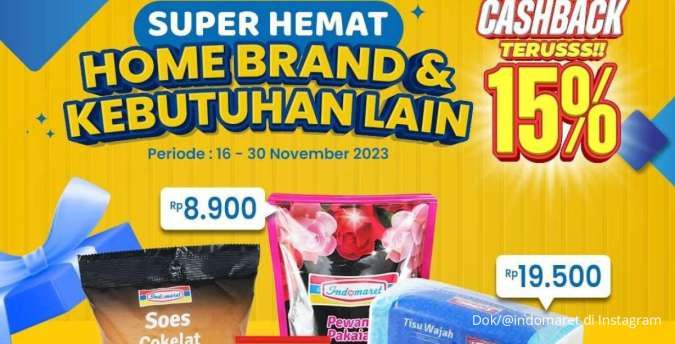 Promo Indomaret Super Hemat 21 November 2023, Potongan Harga Menjelang Akhir Bulan
