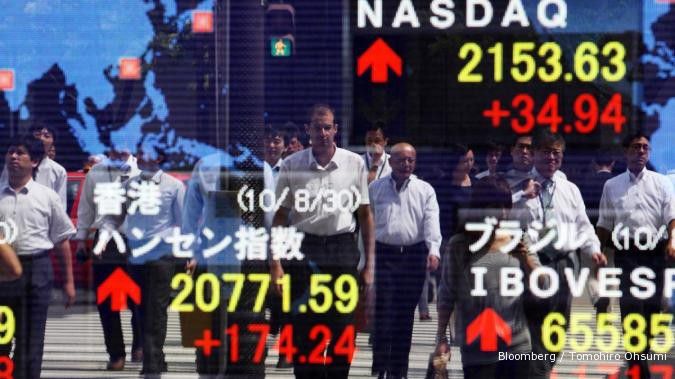 Nikkei melesat ke level tertinggi sejak Agustus