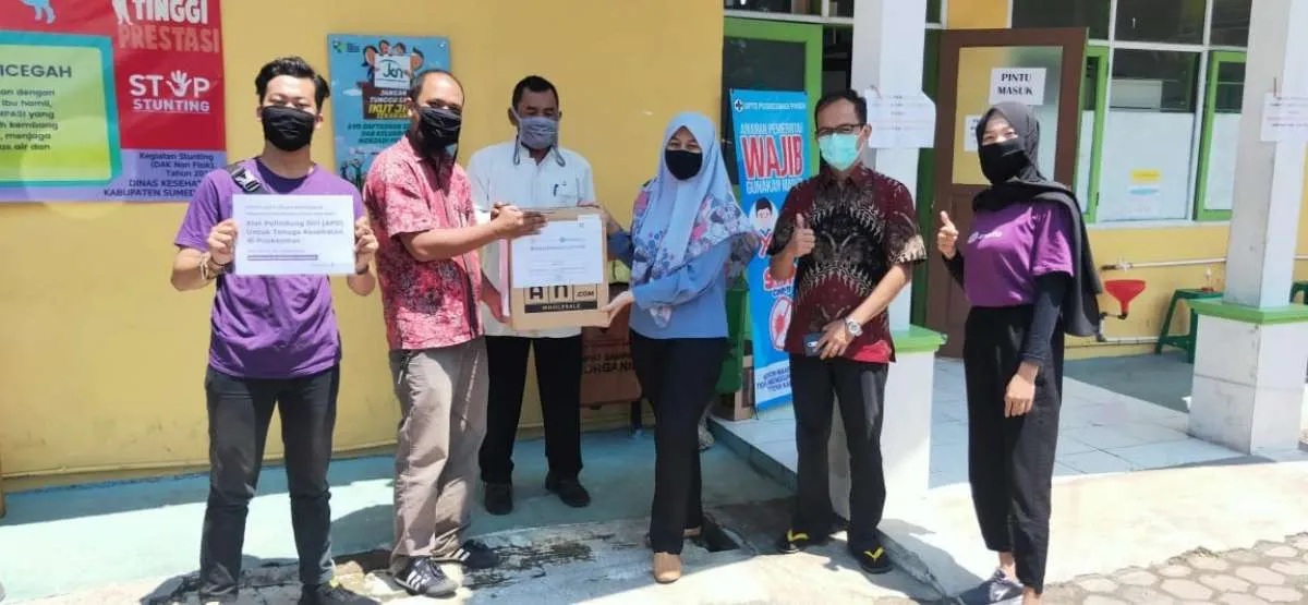 Gandeng Kitabisa.com, Amartha salurkan APD ke 30 puskesmas