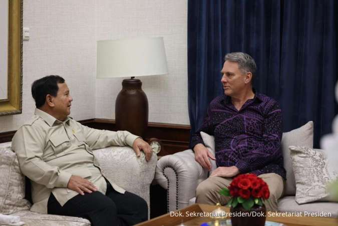 Prabowo Terima Wakil PM Australia Richard Marles, Bahas Isu Strategis