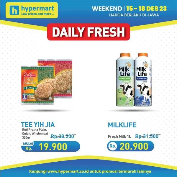 Promo JSM Hypermart Hyper Diskon Weekend Periode 15-18 Desember 2023