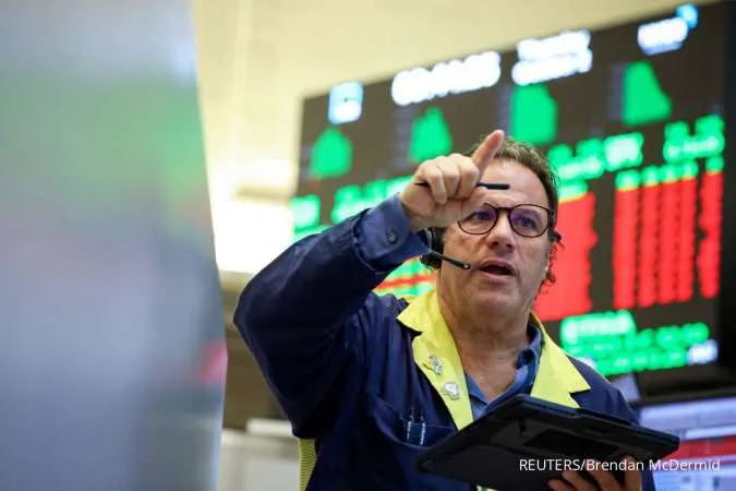 US Stocks End Higher, Treasury Yields Rise on Easing Credit, Trade Worries