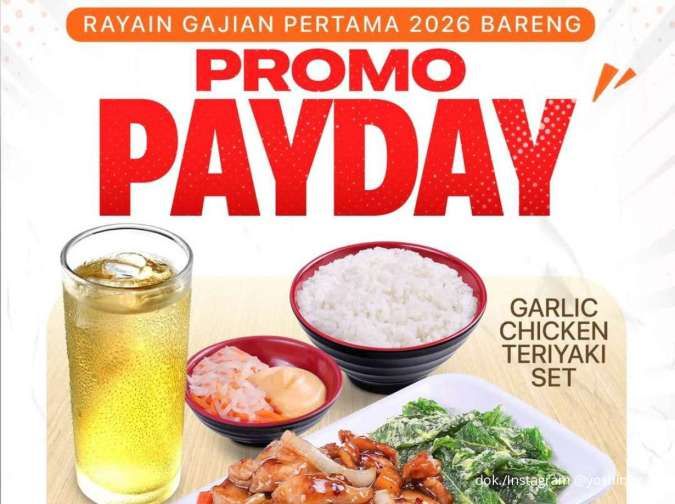 Diskon 50% Yoshinoya! Promo Paket Gajian Hemat Fantastis Cuma Rp 25 Ribu