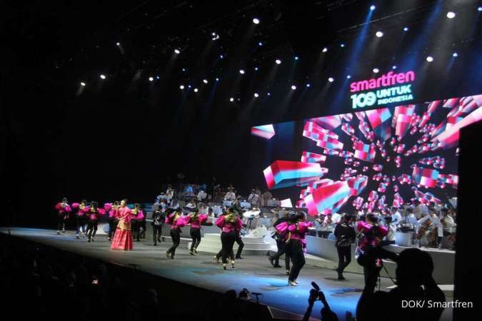Smartfren Menggelar Konser Musik Bertajuk Malam 100 Cinta