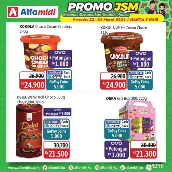 Promo JSM Alfamidi Hanya 4 Hari Periode 21-24 Maret 2024