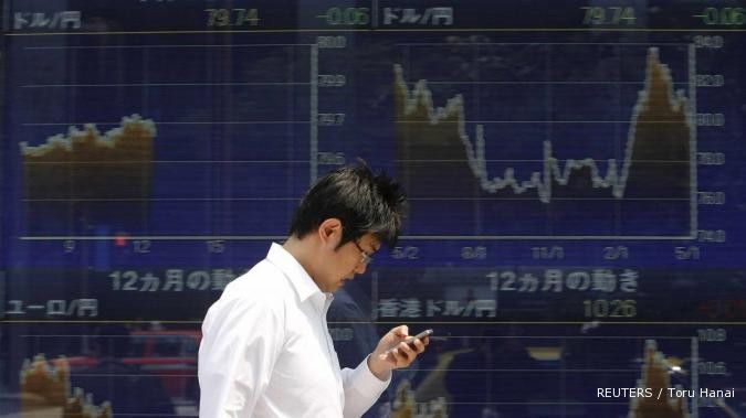 Bursa Asia bergerak liar di dua arah