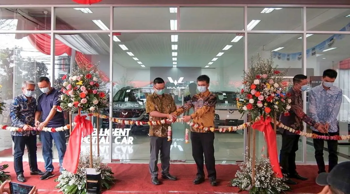 Wuling Kumala Group Resmikan Jaringan Diler Dengan Visual Baru di Bandung