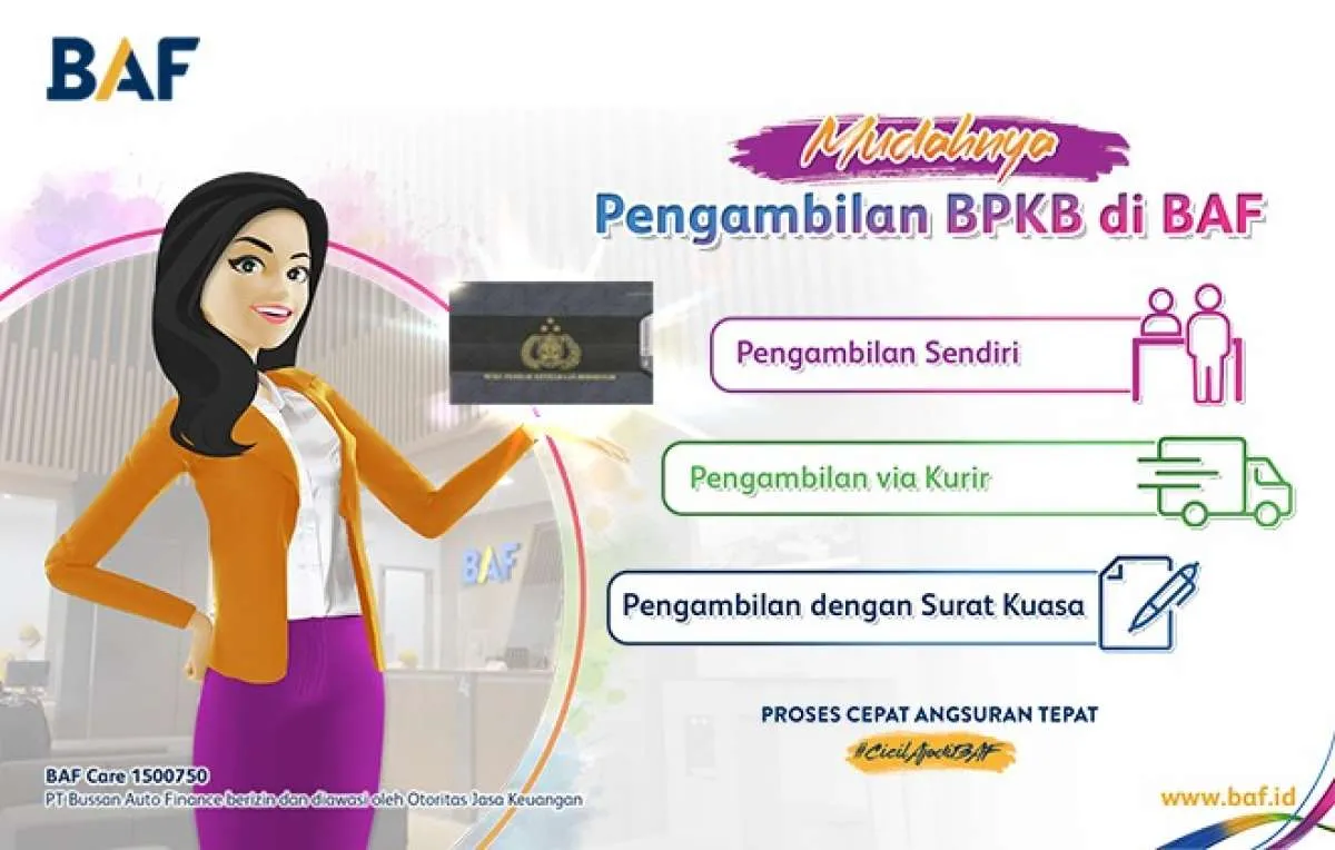 Semakin Mudah Ambil BPKB di BAF!