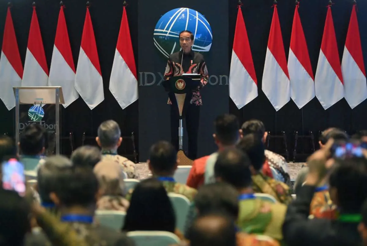 Bursa Karbon Punya Potensi Rp 3.000 Triliun, Jokowi Pesan Tiga Hal Ini