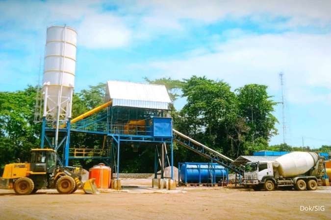 SIG Resmikan Batching Plant di Subang, Jawa Barat,Guna Perluas Pasar Beton Siap Pakai
