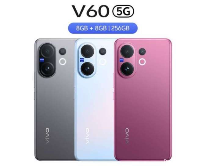 Spesifikasi & Daftar Harga Vivo V60 Resmi di Indonesia
