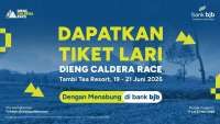 Menabung di bank bjb Bisa Dapat Kesempatan Ikut Dieng Caldera Race 2026