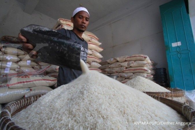 Harga beras di Mataram semakin mahal