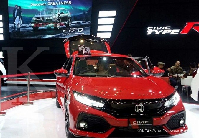 Honda jual 515 unit mobil di GIIAS Surabaya
