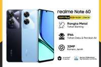 Budget Rp 1 Jutaan Pilih Realme Note 60 atau Redmi 14C? Ayo Cek Perbandingannya
