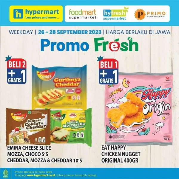 Promo Hypermart Hyper Diskon Weekday Periode 26-28 September 2023