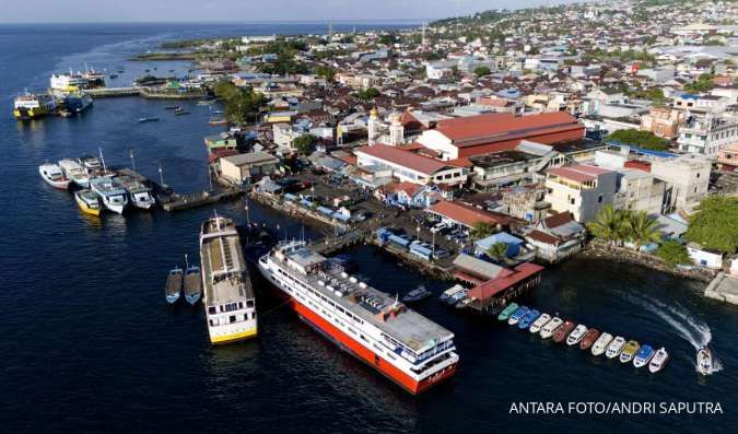 Pelabuhan penyeberangan antarpulau di Ternate