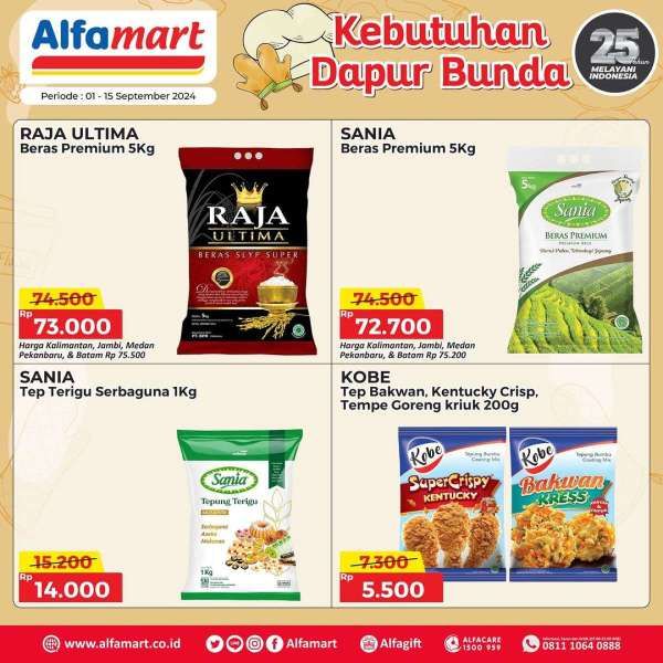 Promo Alfamart 1-15 September 2024 Spesial Kebutuhan Dapur