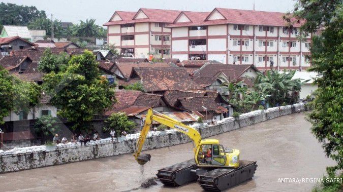 Luapan sungai merendam sejumlah wilayah di Yogyakarta