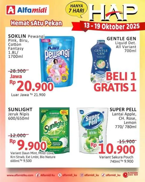 Promo Alfamidi Hemat Satu Pekan Periode 13-19 Oktober 2025