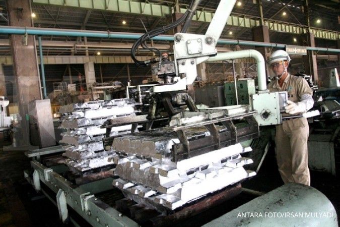 Aluminium bisa menguat ke US$ 1.700 per metrik ton