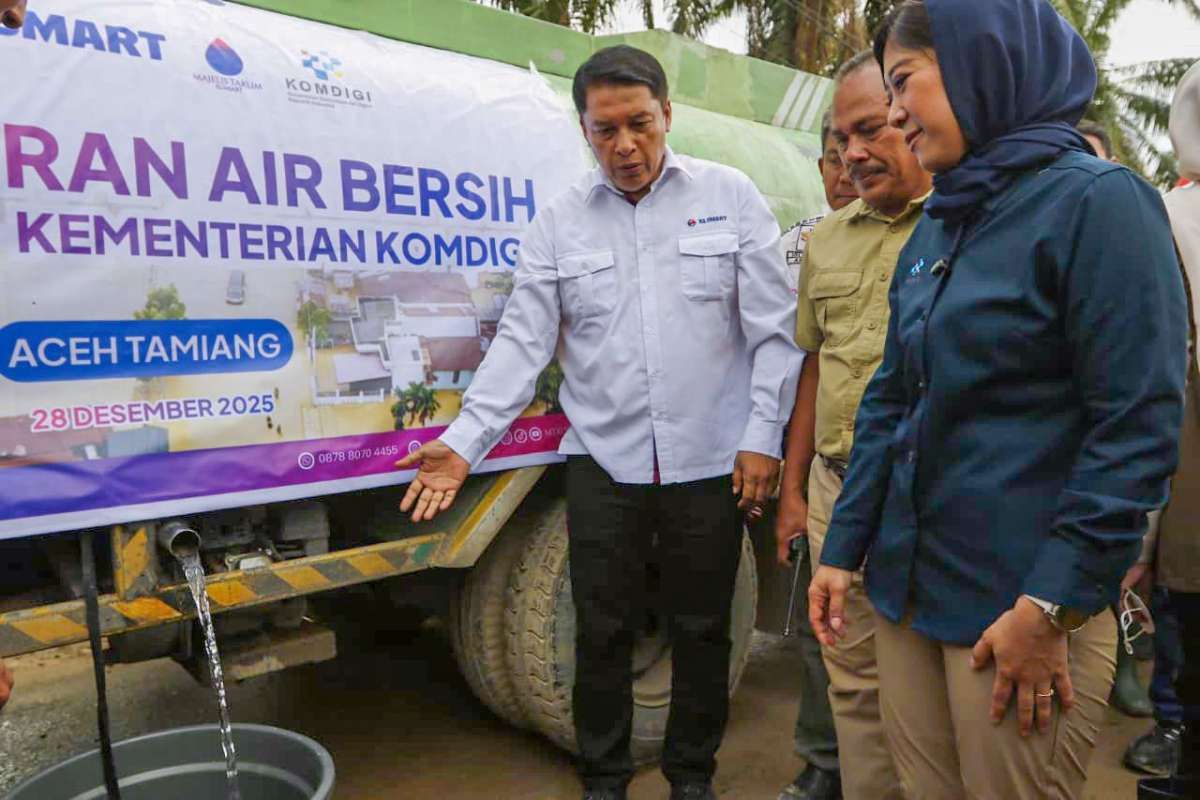 XLSmart dan Komdigi Percepat Pemulihan Jaringan Telekomunikasi di Sumatera