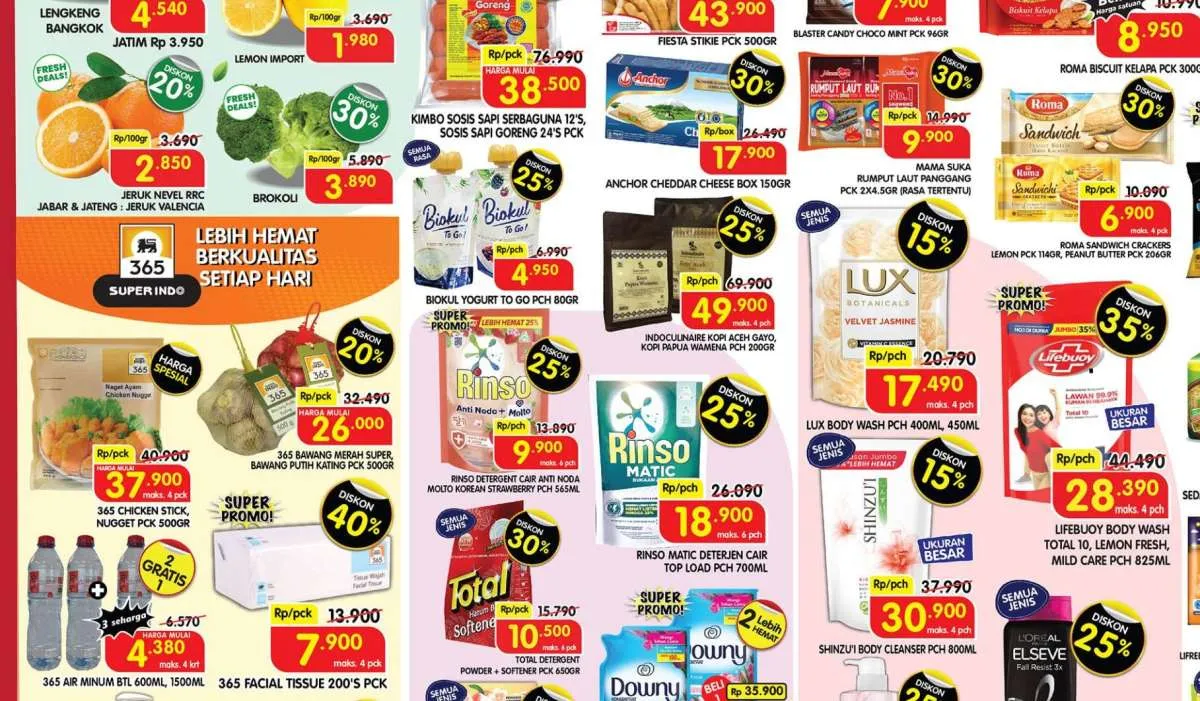 Promo Superindo Weekday Juli 2024, Mie Instan dan Susu Beli Banyak Lebih Hemat