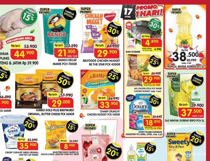 Promo Superindo Weekday 16-19 Juni 2025