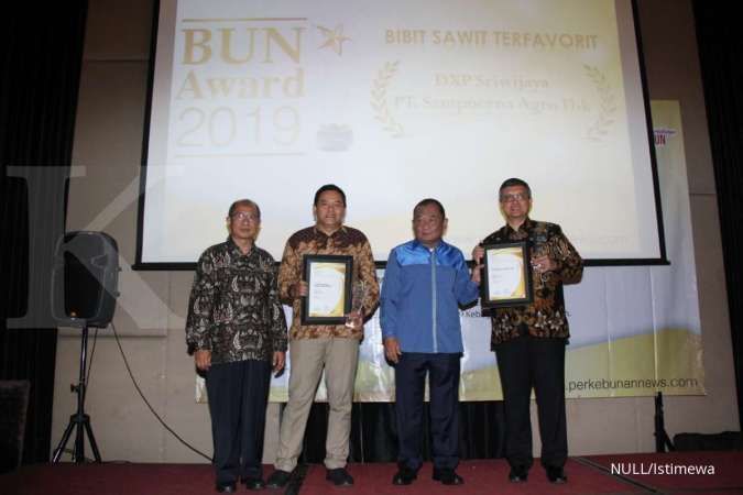 Mendorong perkembangan komoditas perkebunan melalui Bun Awards 