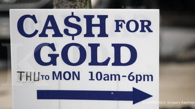 Ekonomi AS membaik, harga emas bearish