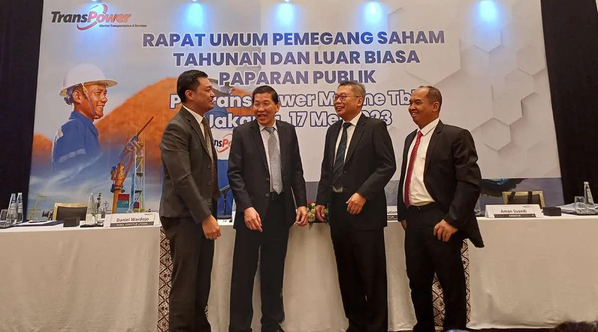 Trans Power Marine (TPMA) Bidik Pertumbuhan Pendapatan hingga 30% pada 2023