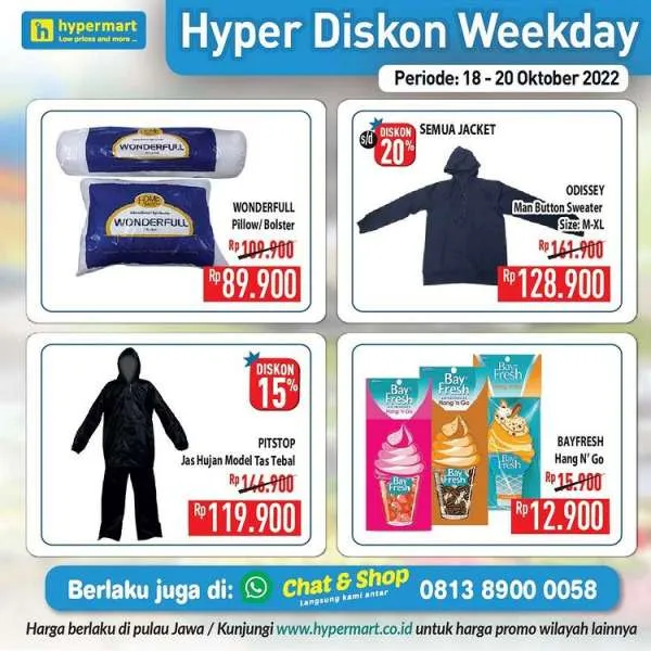 Katalog Promo Hypermart Berlaku 18-20 Oktober 2022