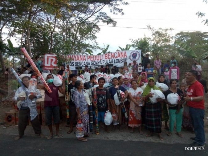 Ramayana beri 3.319 paket bantuan untuk korban gempa Lombok