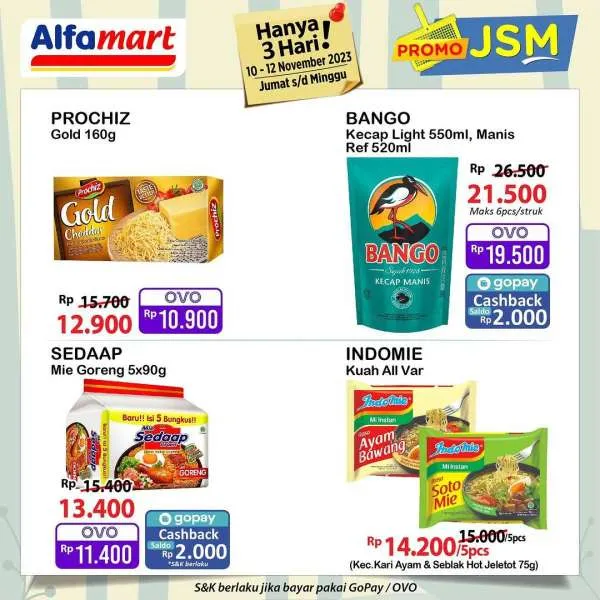 Katalog Promo JSM Alfamart Terbaru 10-12 November 2023