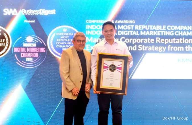 FIFGROUP Raih Most Reputable Companies Award 2024