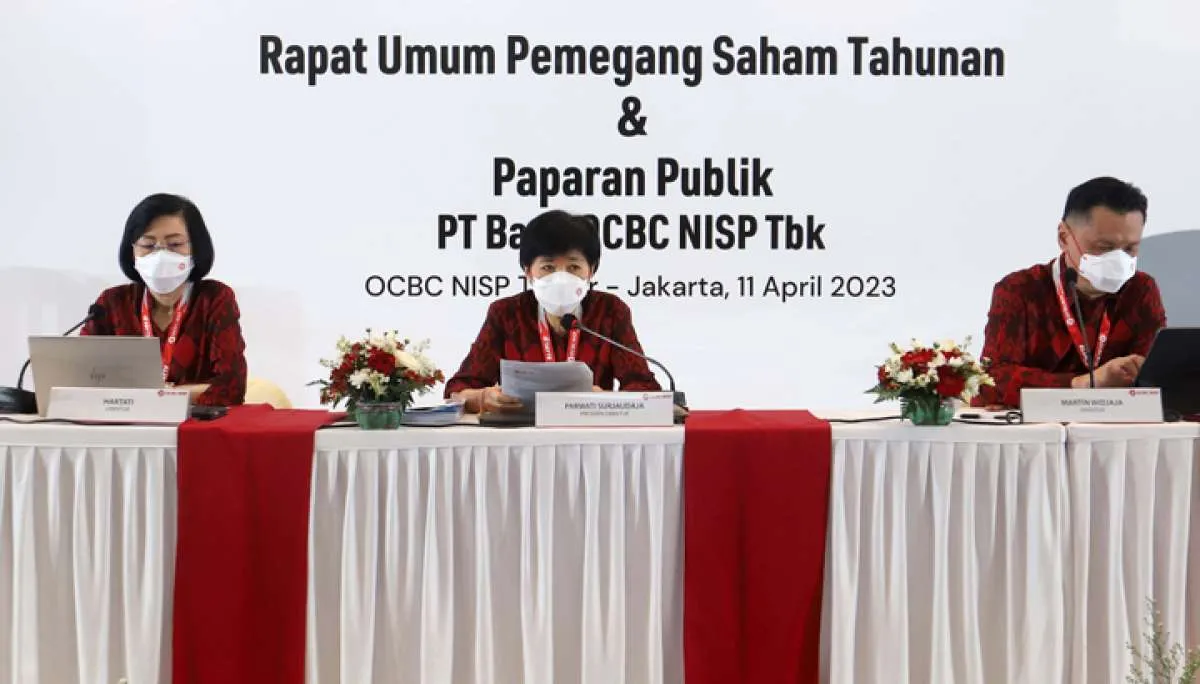 OCBC NISP akan Bagikan Dividen 40% dari Laba 2022