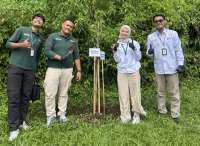 Kebun Raya Bali Sumbang Bibit Cemara Pandak dan Cemara Geseng ke Komunitas Brasti