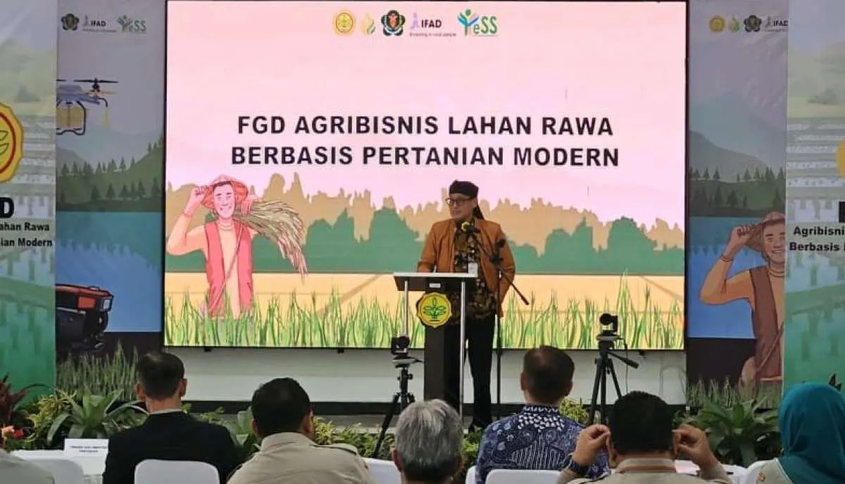 Kementan Gali Potensi Lahan Rawa Sebagai Alternatif Tingkatkan Produksi Padi