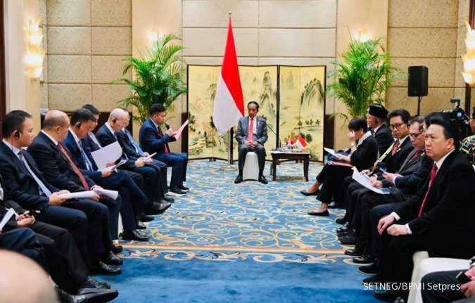 Bertemu Pengusaha China, Jokowi Tawarkan Investasi IKN Hingga Kendaraan Listrik 