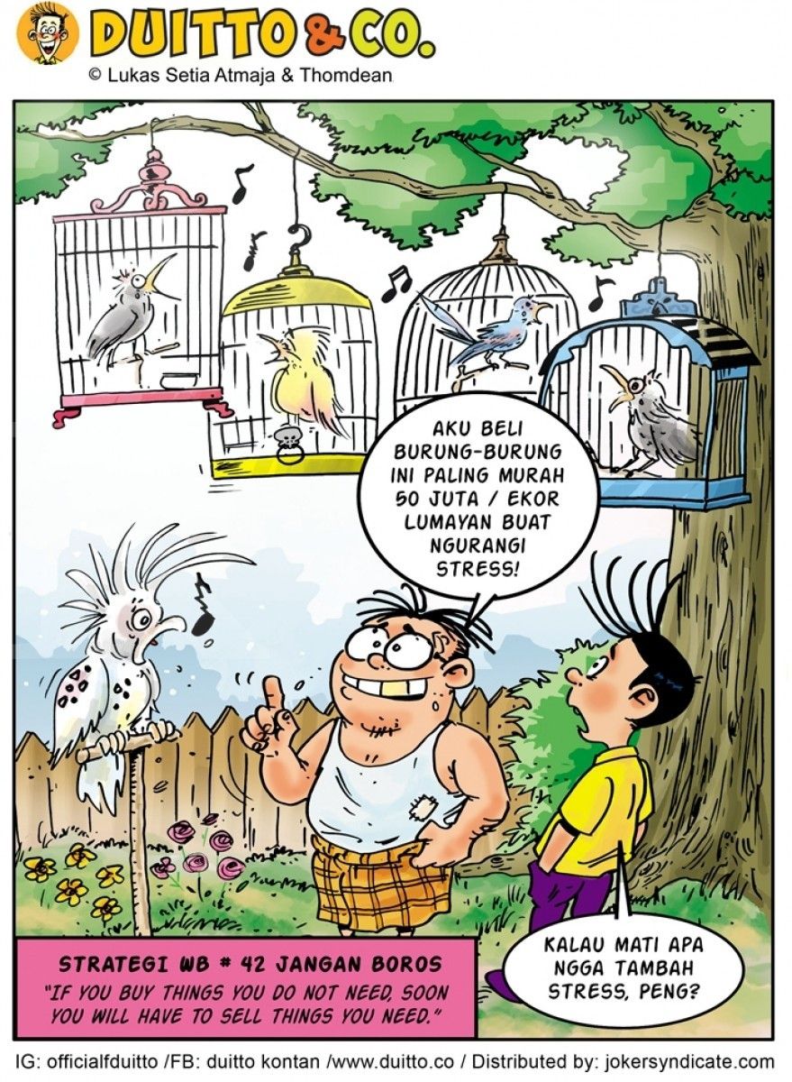 Strategi WB ke-42: Jangan Boros