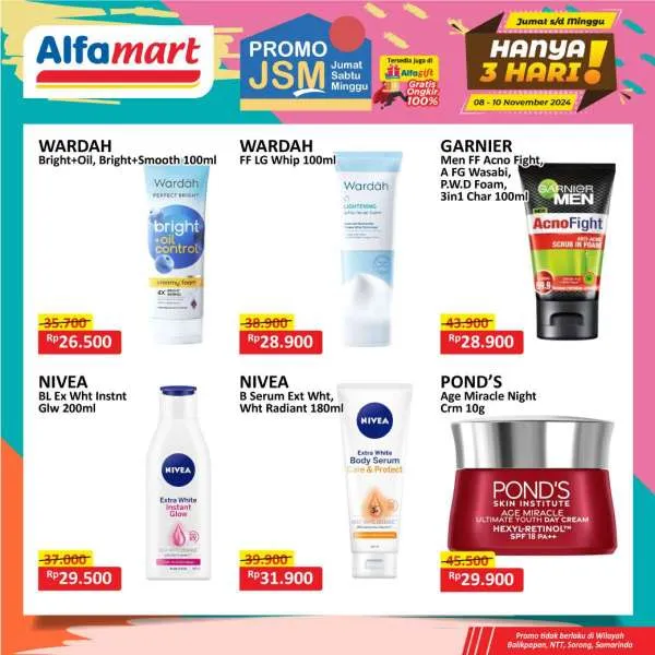 Promo JSM Alfamart Periode 8-10 November 2024