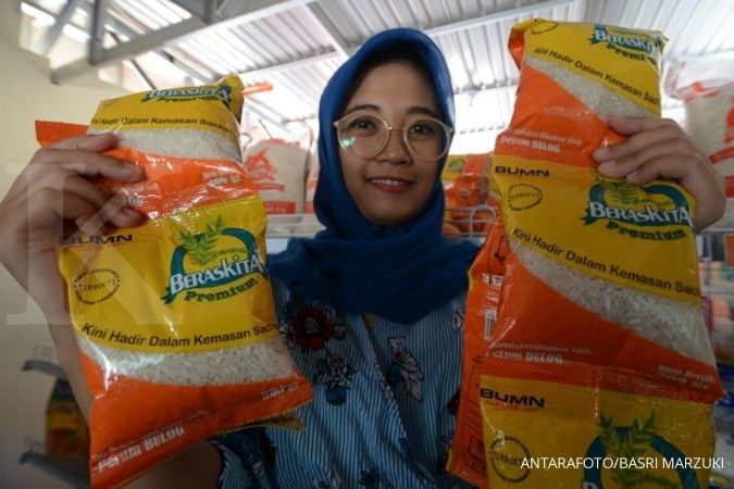Bulog targetkan produksi beras saset 10.000 ton di tahun ini