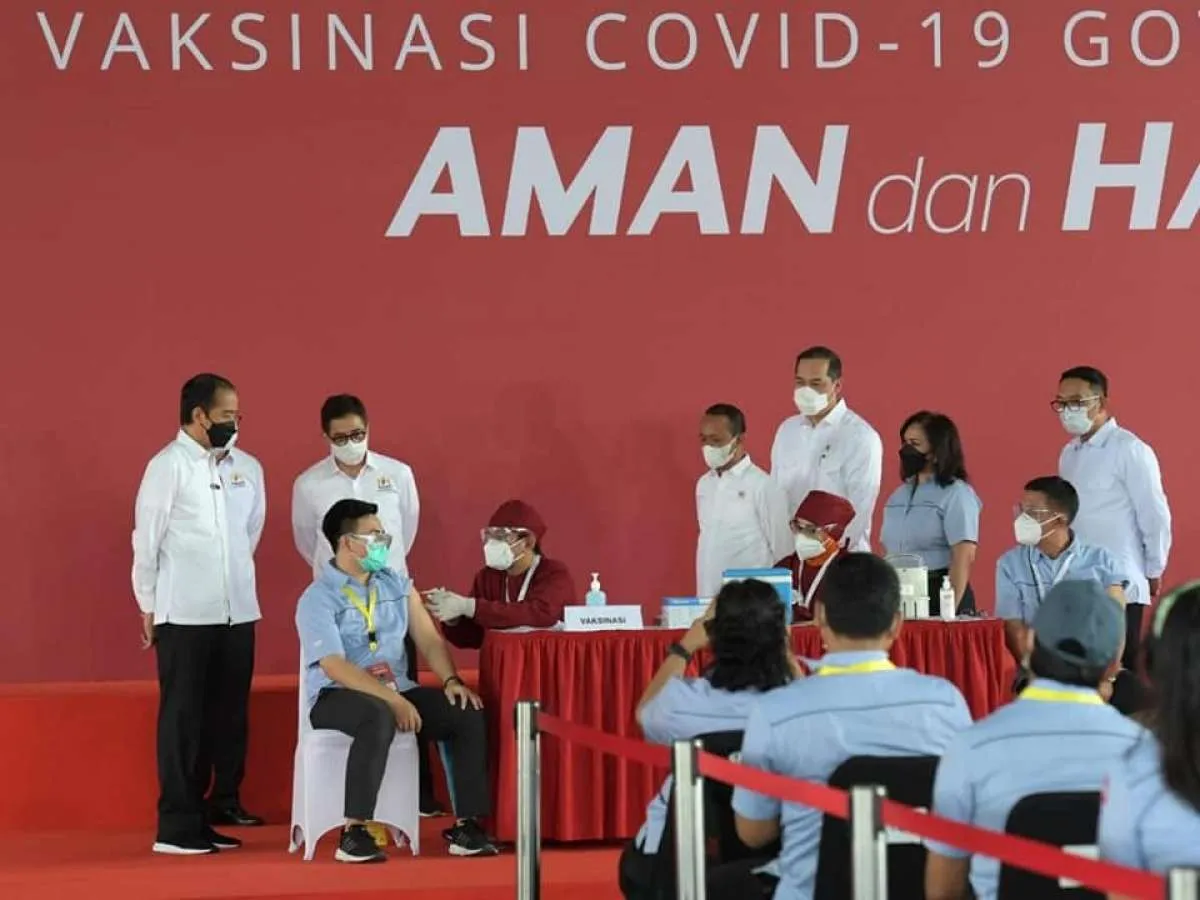 Pihak swasta turut terlibat dalam proses distribusi vaksinasi gotong royong